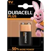 Pile Duracell Plus alcaline 9 Volts 6LR61