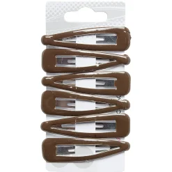 Pince à cheveux clic clac x6