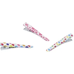 Pince à cheveux enfants imprimée x6