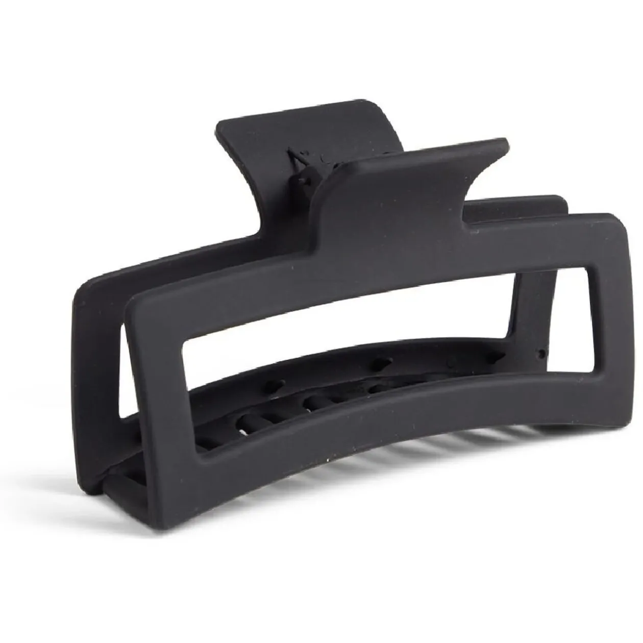 Pince à cheveux L13cm plastique beige