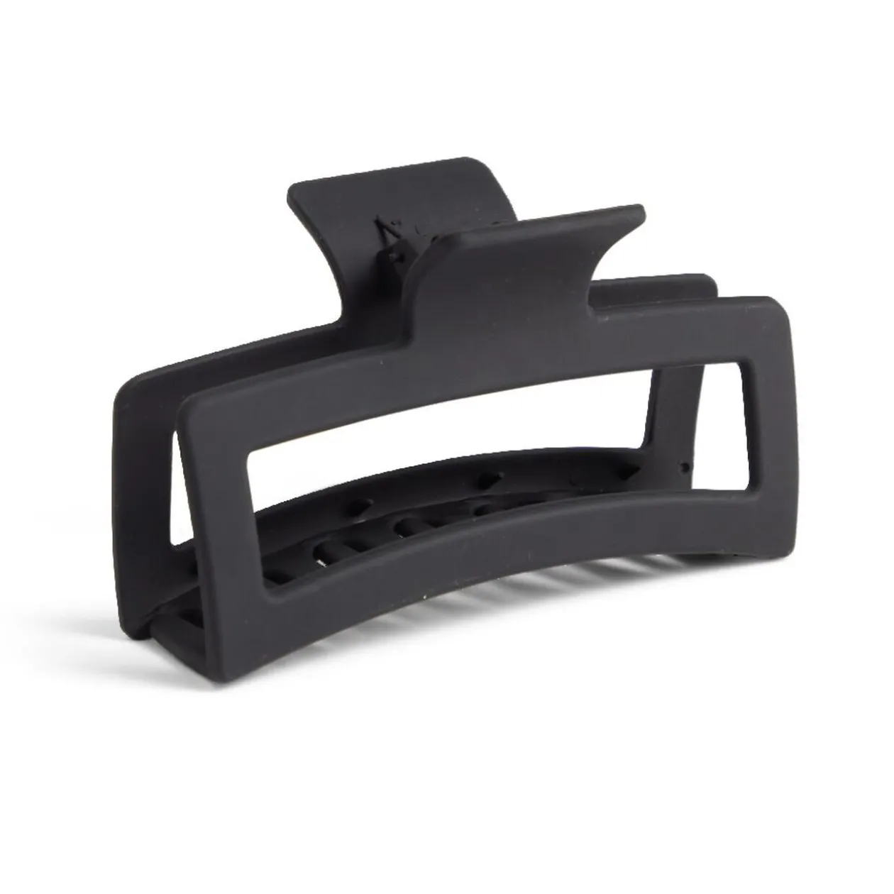 Pince à cheveux L13cm plastique beige