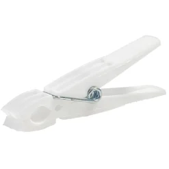 Pince à linge blanche x24