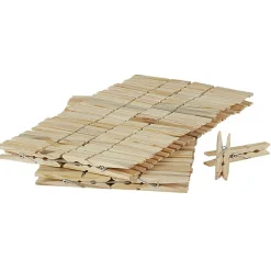 Pince à linge en bois x96