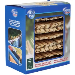 Pince à linge en bois x100