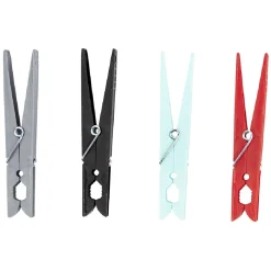 Pince à linge géante 4 couleurs x48