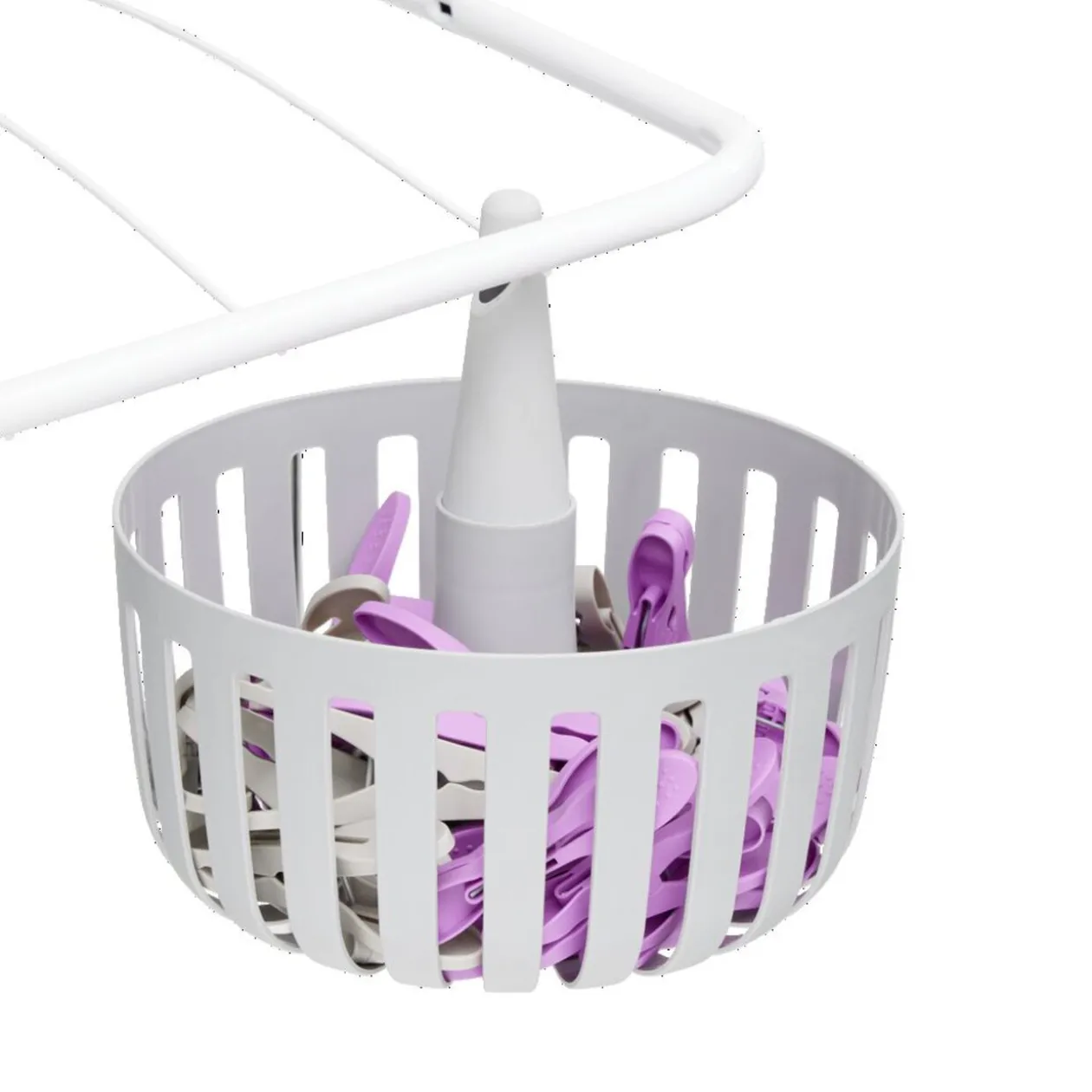 Pince à linge x30 avec panier