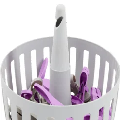 Pince à linge x30 avec panier