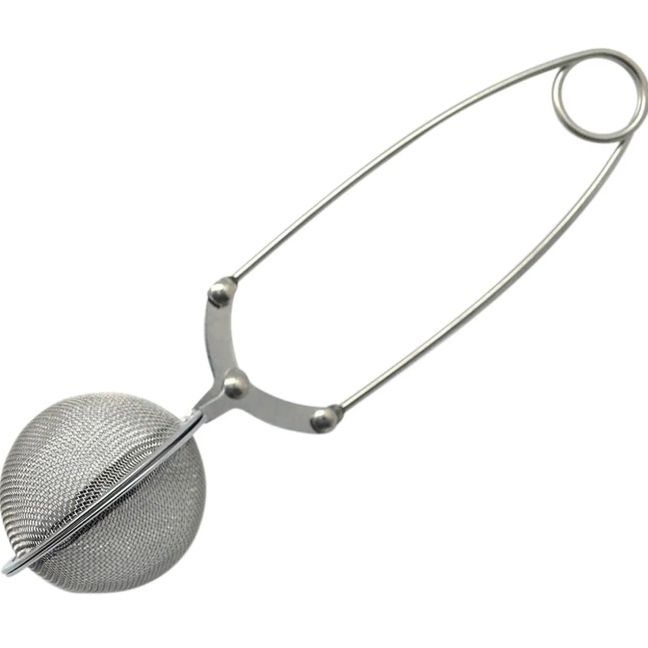 Pince à thé boule en inox