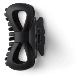 Pince cheveux crabe noir mat noeud L9cm
