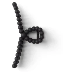 Pince cheveux noir mat L11cm