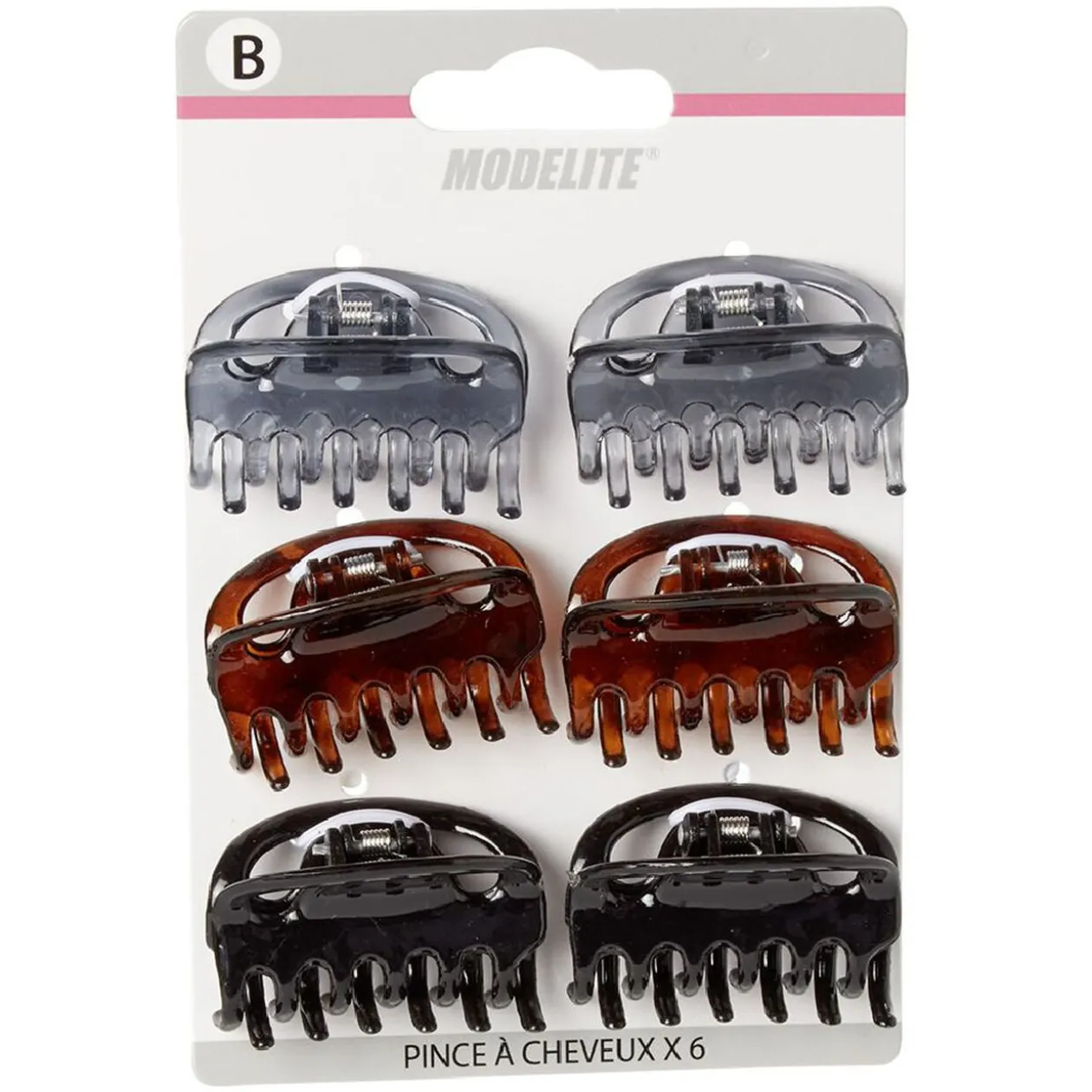 Pince crocodile L.4 cm x6