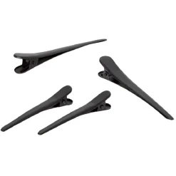 Pince crocodile plate x4