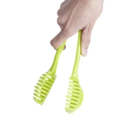 Pince découpe légumes plastique vert L18,5cm