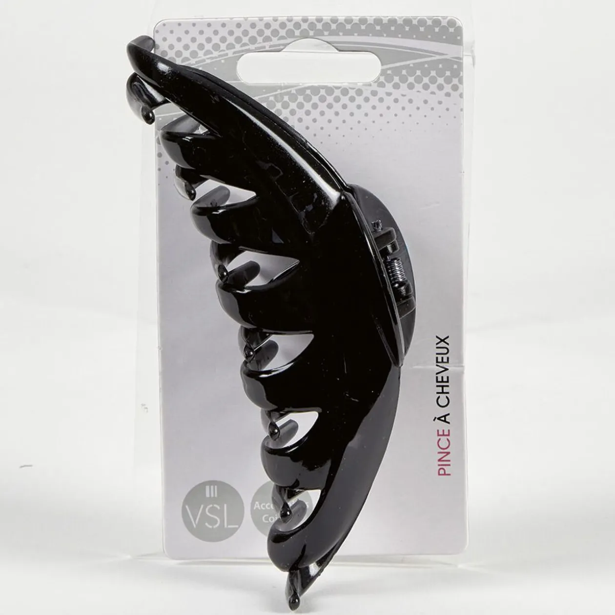 Pince pour cheveux en plastique