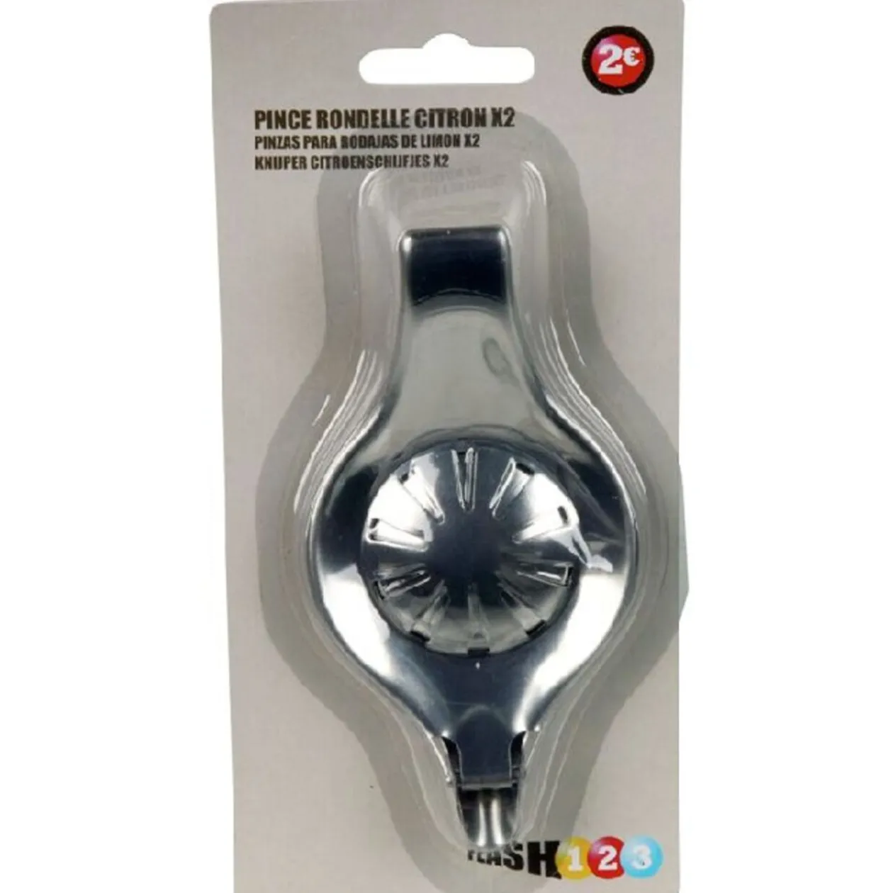 Pince presse rondelle citron