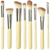 Pinceau de maquillage en bambou x8