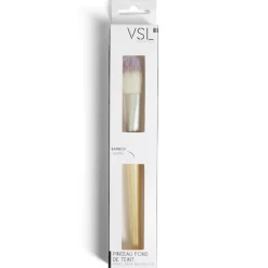 Pinceau fond de teint bambou L17cm