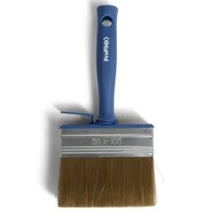 Pinceau plat 100mm rouge