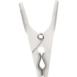 Pinces à linge gris et blanc x 24