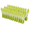 Pinces à linge vert x 24