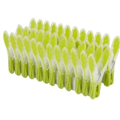 Pinces à linge vert x 24