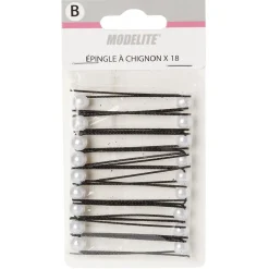 Épingle à chignon décor perle x18