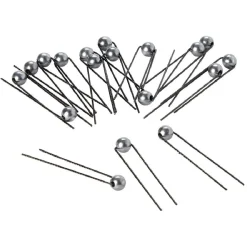 Épingle à chignon décor perle x18