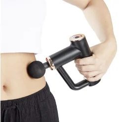 Pistolet de massage 4 têtes interchangeables et 6 vitesses