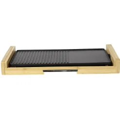 Plancha grill en bambou 1500W