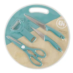 Planche à découper + 4 ustensiles de cuisine