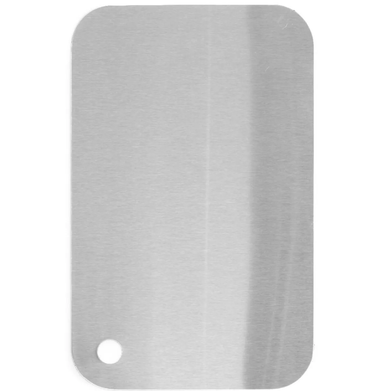 Planche à découper en inox 15x24cm