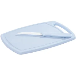 Planche à découper et couteau 2 en 1