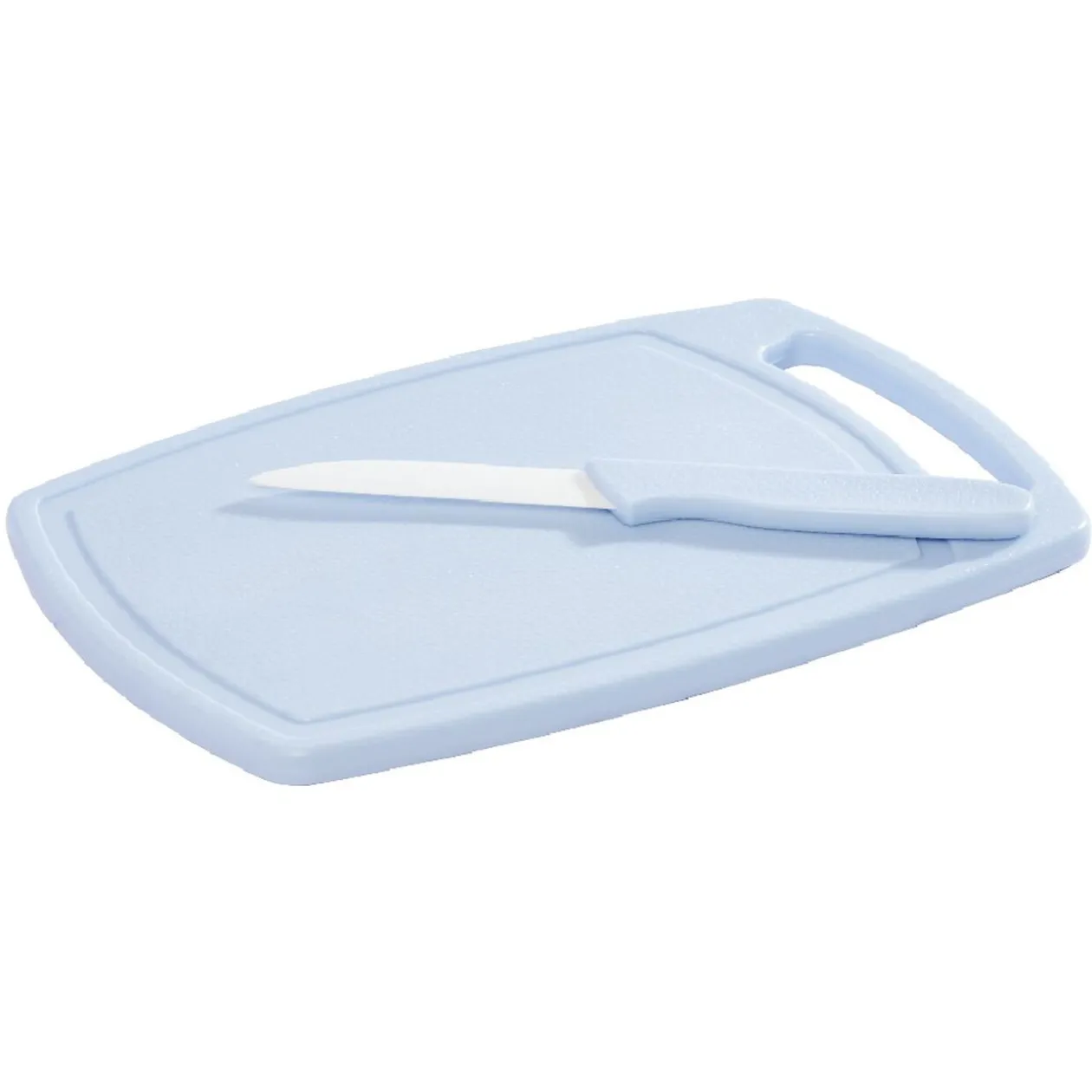 Planche à découper et couteau 2 en 1