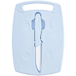 Planche à découper et couteau 2 en 1