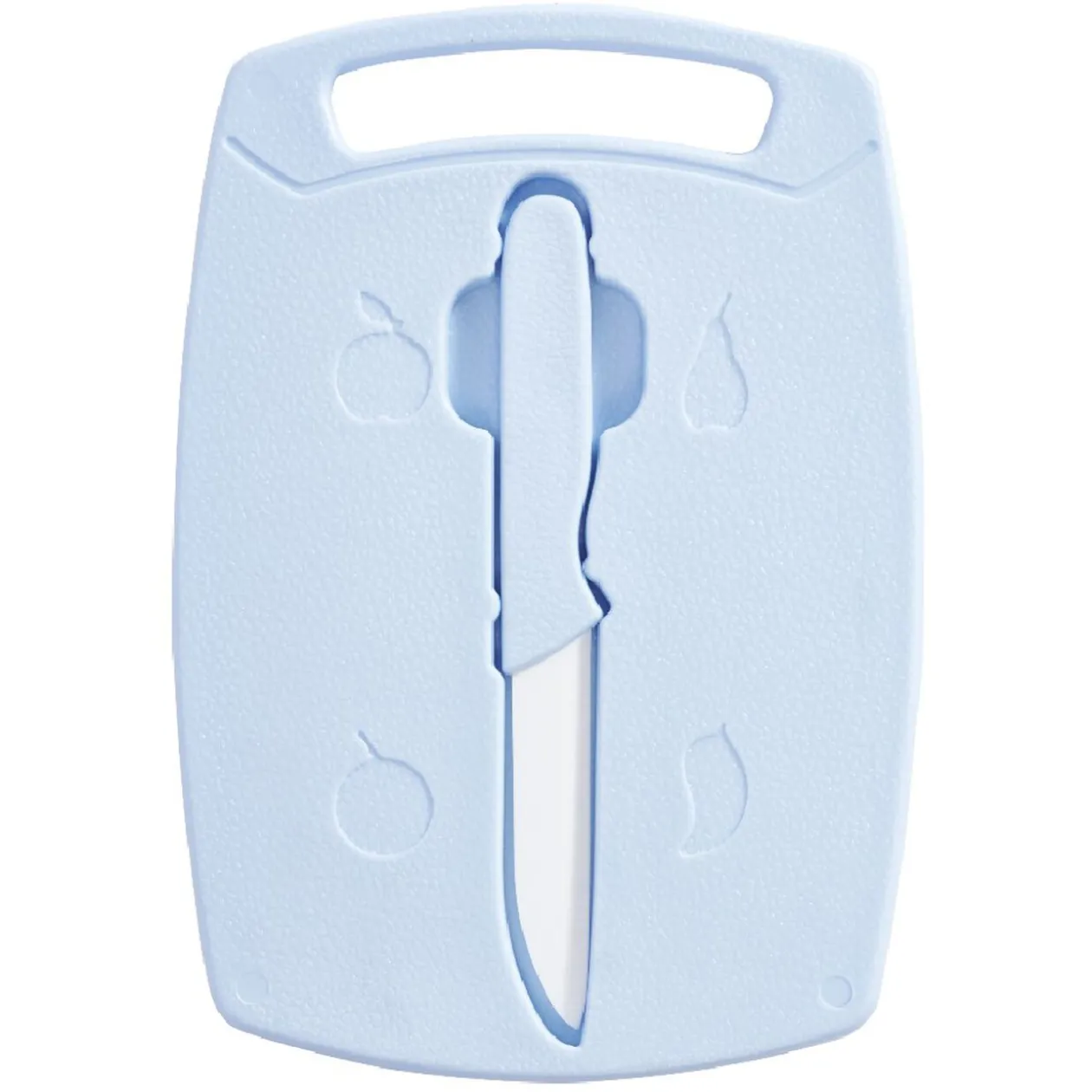 Planche à découper et couteau 2 en 1