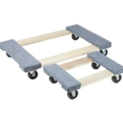 Planche de déménagement à roulettes x2