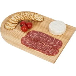 Planche de présentation forme arche en bois 34x24x1,5cm