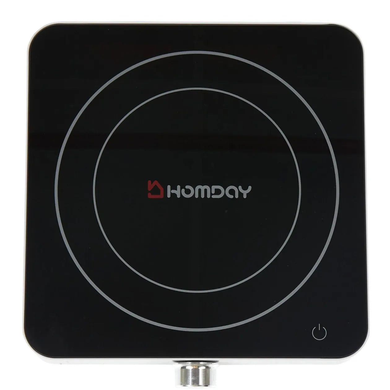 Plaque à induction noire et blanche Trisa 1 800 W