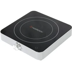 Plaque à induction noire et blanche Trisa 1 800 W