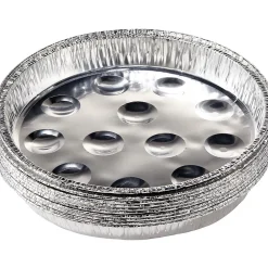 Plat 10 escargots argenté