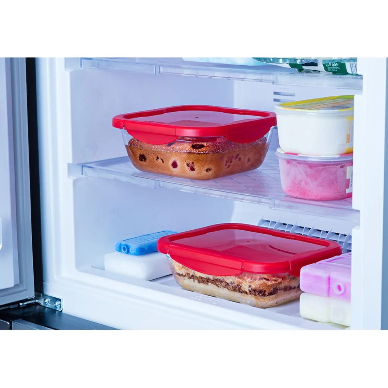 Plat à four avec couvercle hermétique Ô Cuisine 16x16 cm