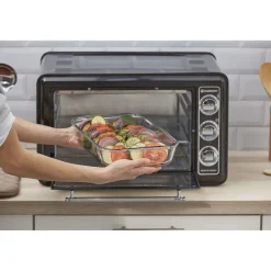 Plat à four avec planche multifonction