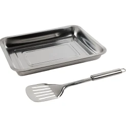 Plat à four avec spatule en inox 4,8L