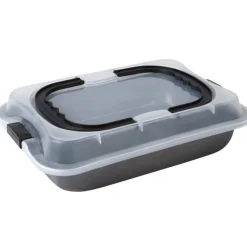 Plat à four et couvercle avec anses