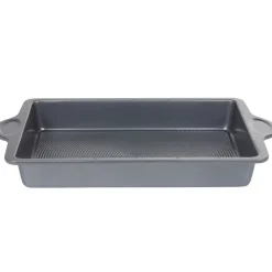 Plat à four métal fond texturé anti adhérent