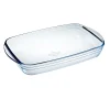 Plat à four rectangulaire en verre