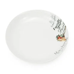 Plat à pâtes en porcelaine