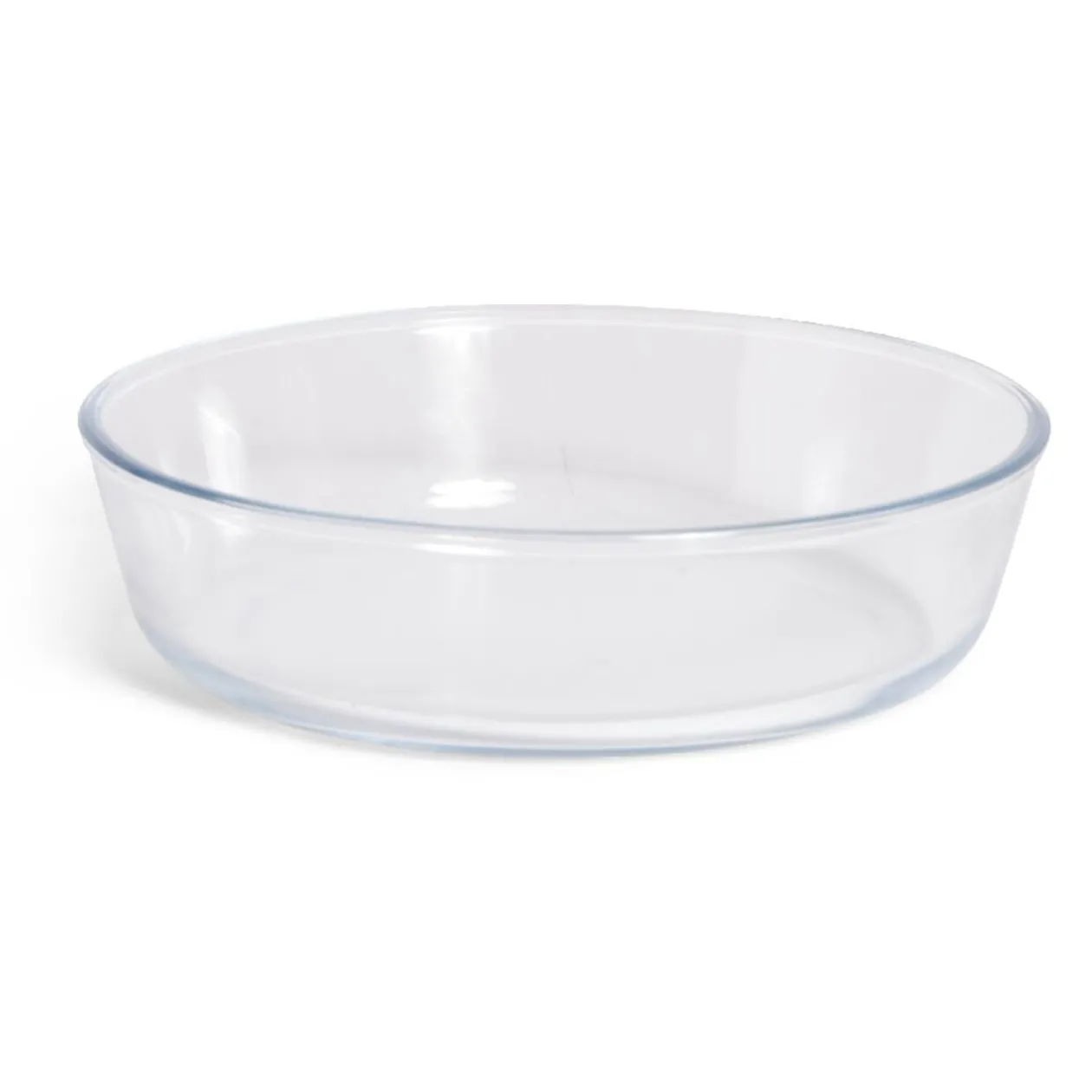 Plat en verre borosilicate x2 - Ø22,6cm et Ø27cm