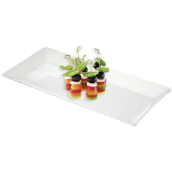Plat service rectangle porcelaine