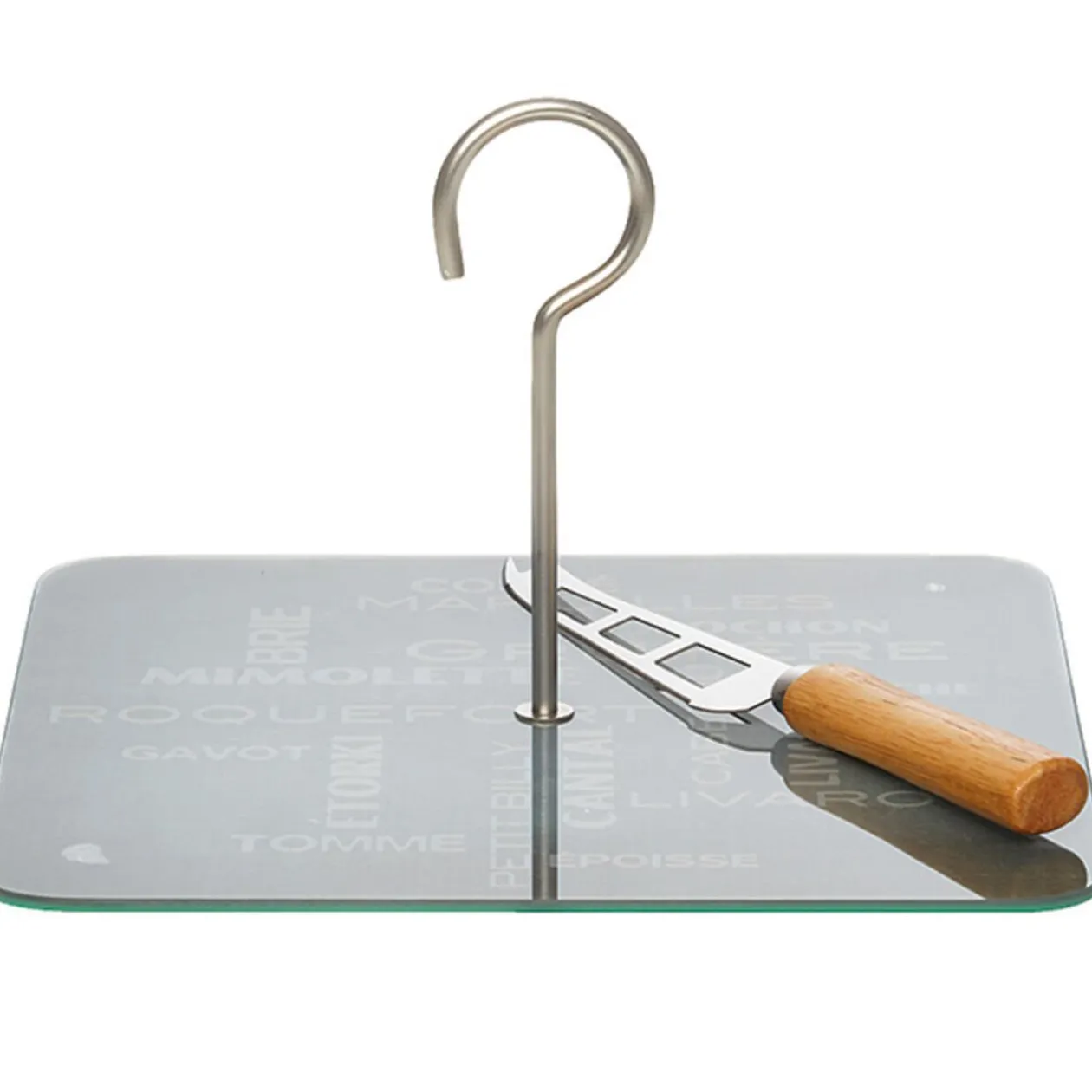 Plateau à fromage et couteau